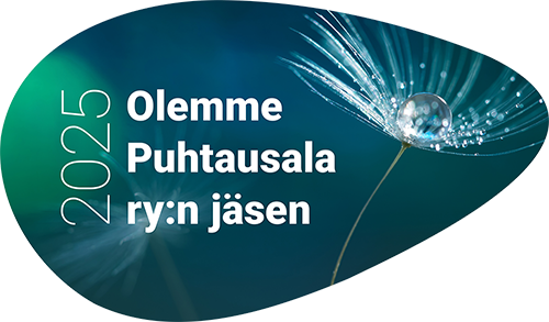 Olemme Puhtausala ry:n jäsen